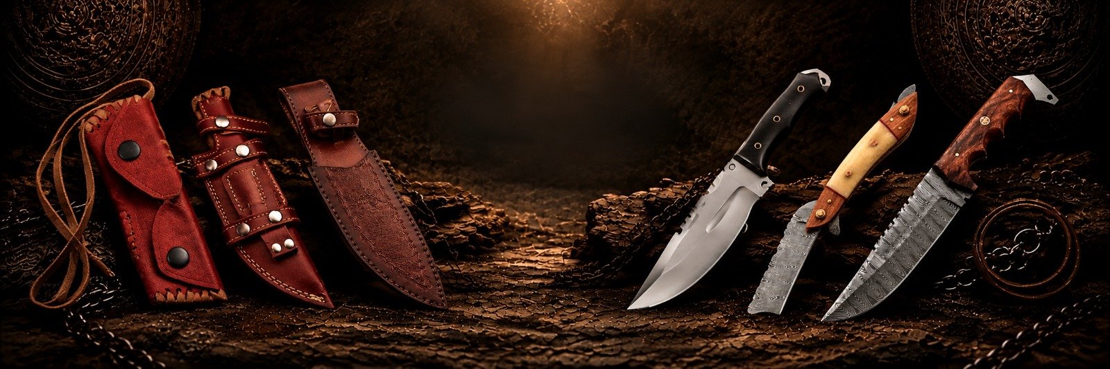 Handmade Hunting Knife Banner
