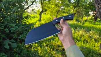 Custom-Handmade-Carbon-Steel-Chef-Cleaver-Kitchen-Knife-With-Micarta-Handle